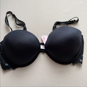VS PINK Date Plunge Push-up/Multi-way Bra